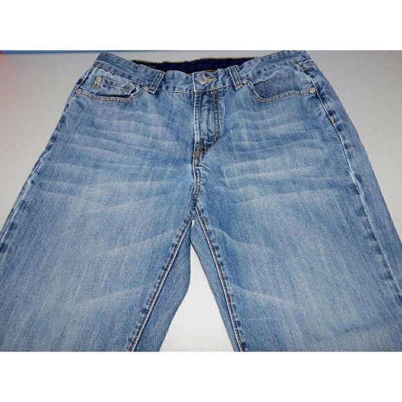 SEVEN 7 WOMEN'S BLUE JEANS SIZE 34, INSEAM MEASURES APPROXIMATELY 31 INCHES - Picture 3 of 7